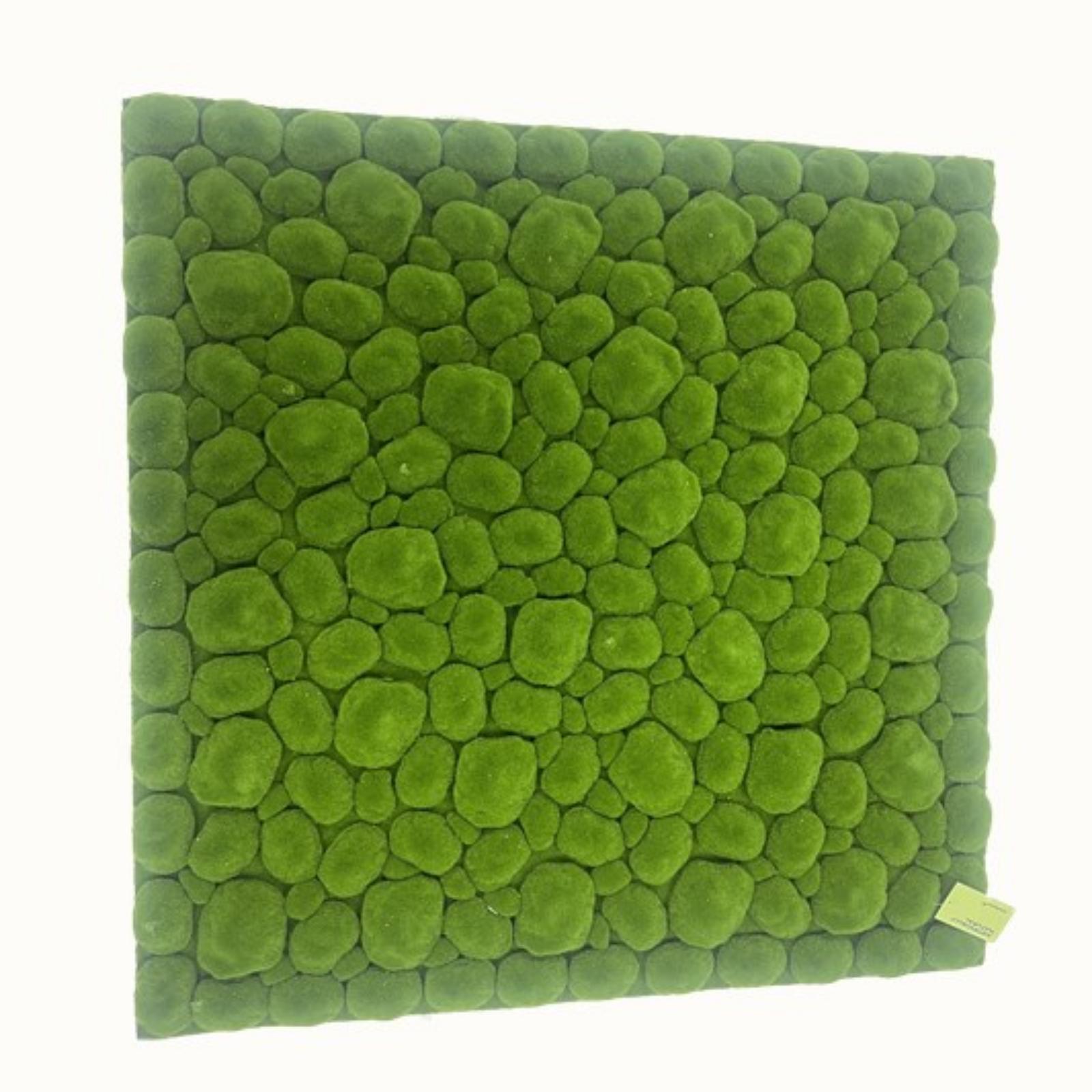 Τεχνητή Φυλλωσιά Moss "3D Bun" Πράσινη 100x100 εκ.