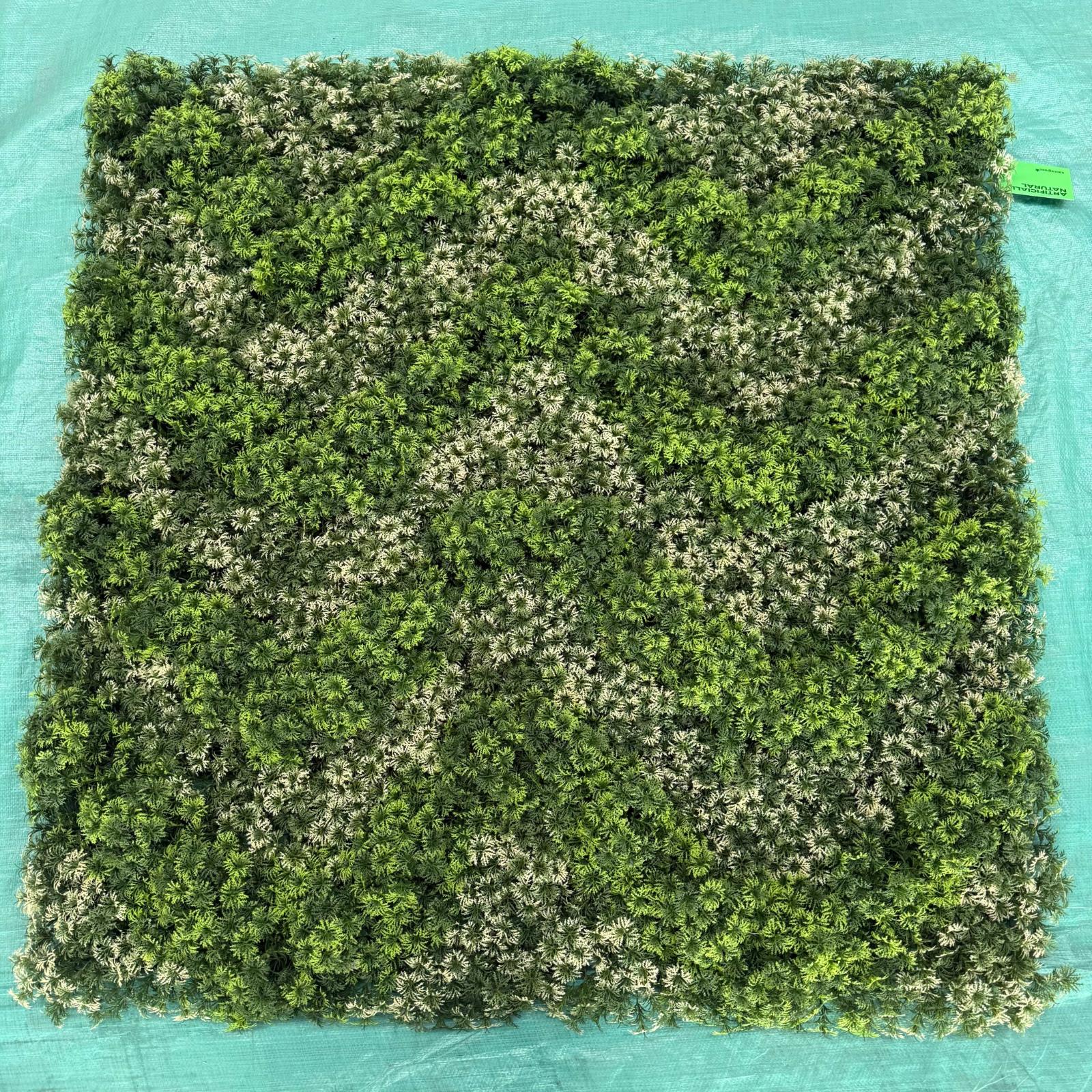 Τεχνητή Φυλλωσιά Moss "Viridis Aura" Πράσινη 100x100 εκ.
