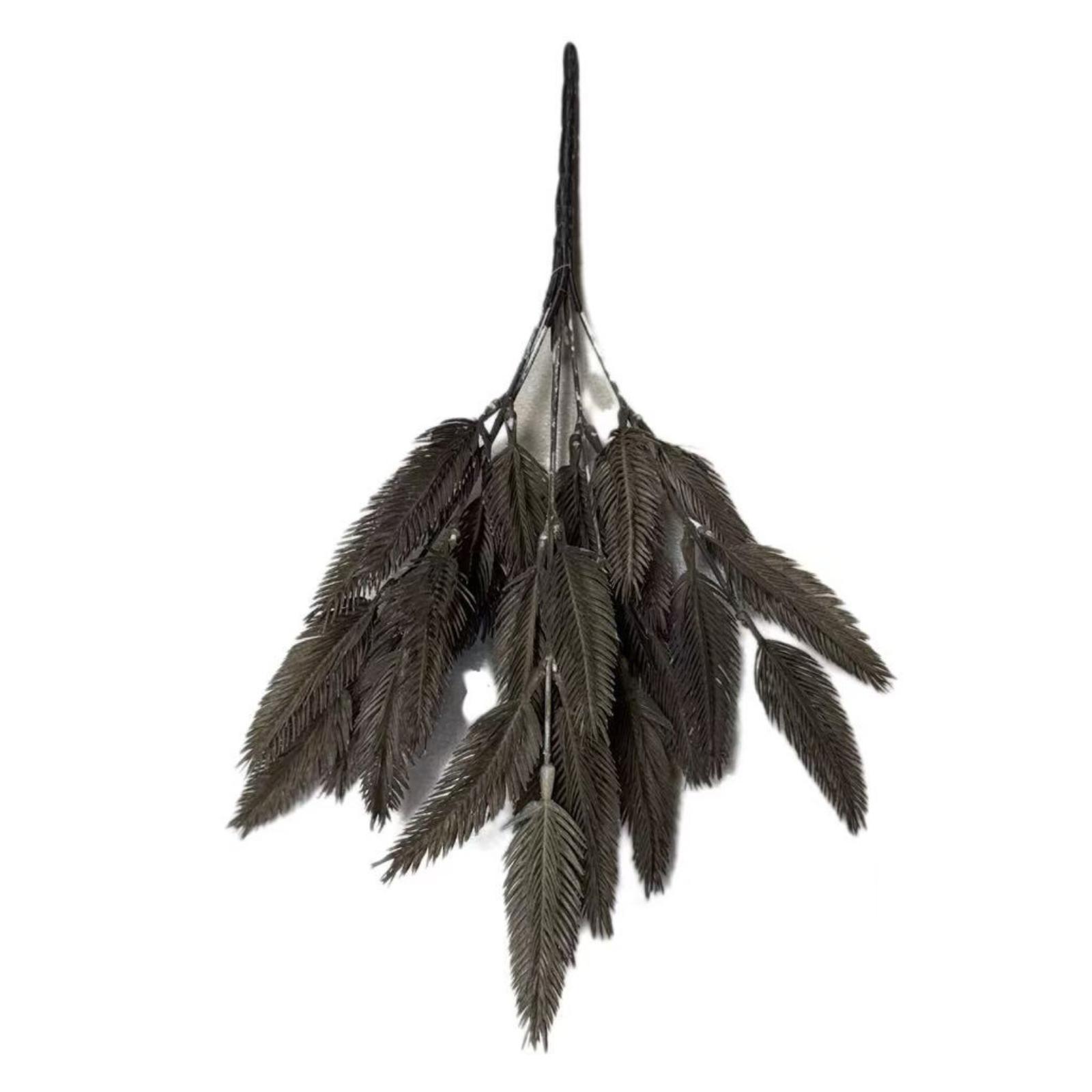 Τεχνητή Χωνευτή Φτέρη "Earth Fern" Καφέ 38 εκ.