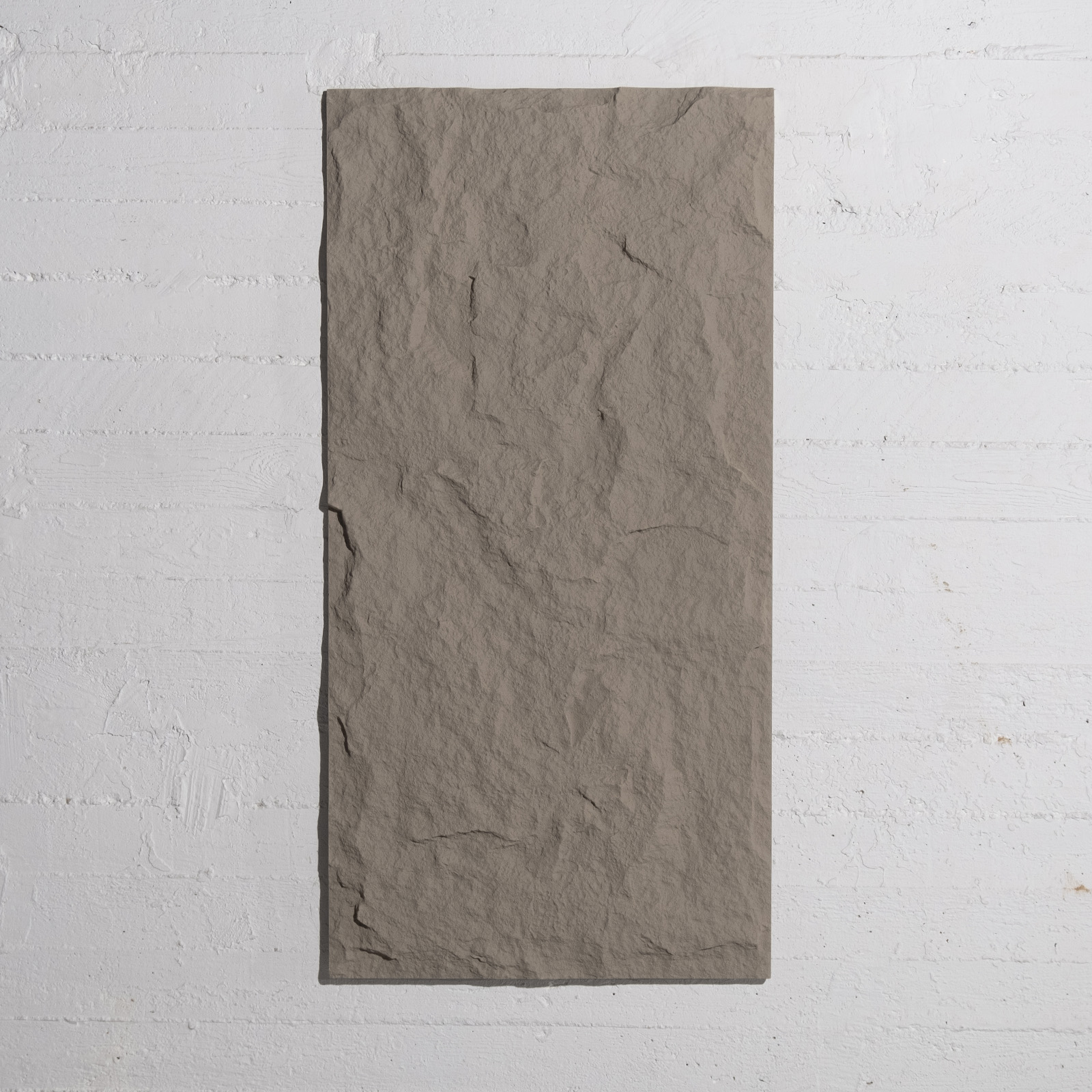 Τεχνητός Τοίχος PU Stone "Obsidian" Γκρι 120x60x3 εκ.