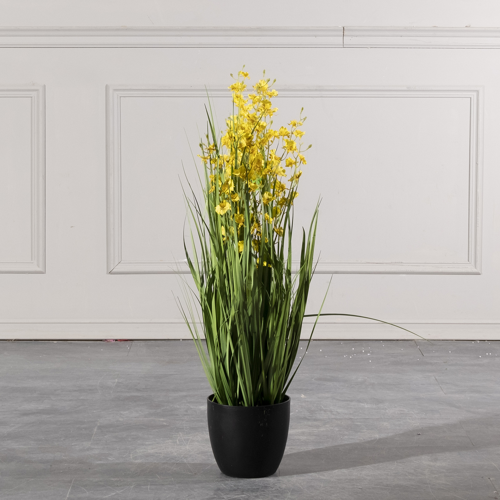 Τεχνητό Φυτό Χορτάρι "Oncidium Nelly" 91 εκ.