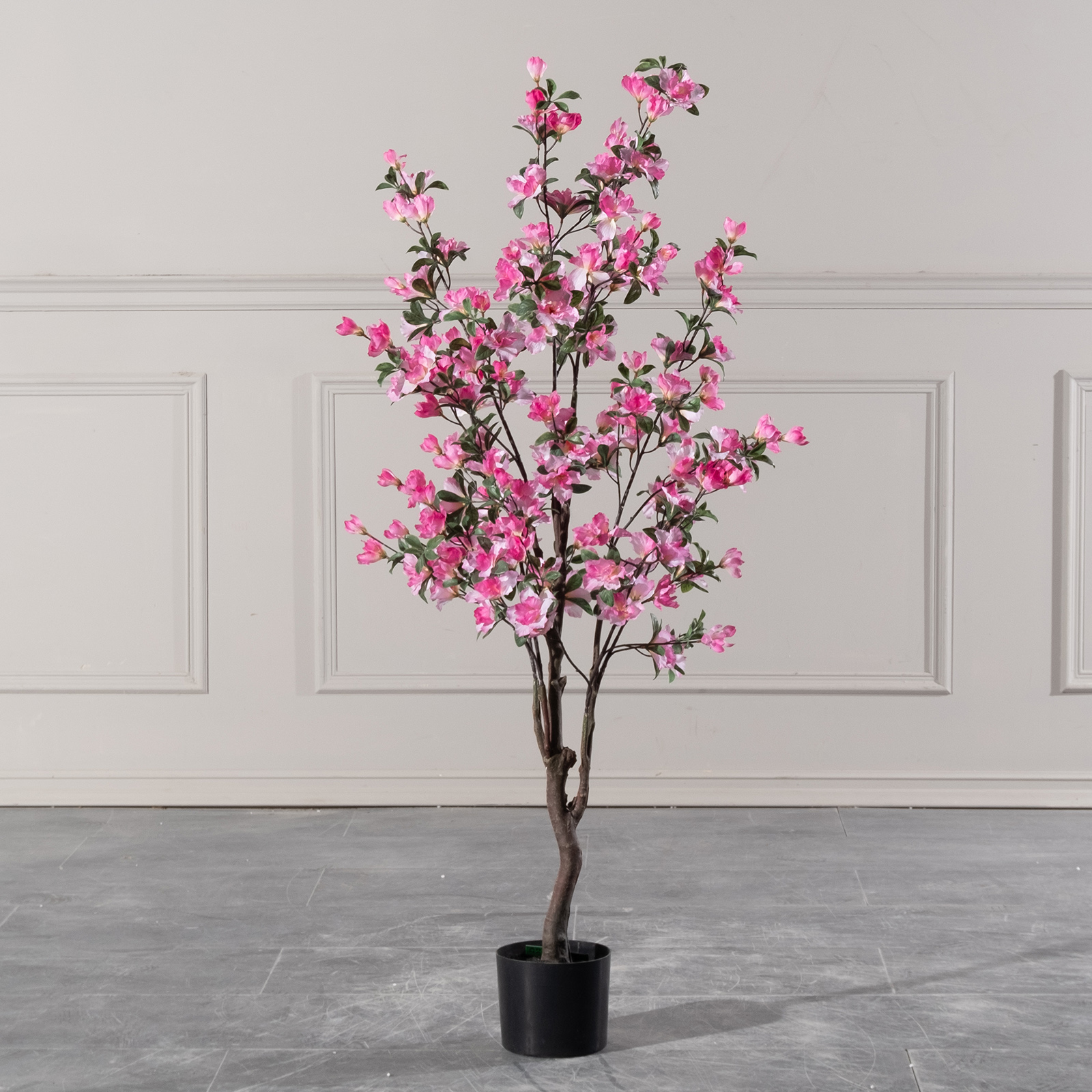Τεχνητό Δέντρο Αζαλέα "Rhododendron" Ροζ 50x50x130 εκ.
