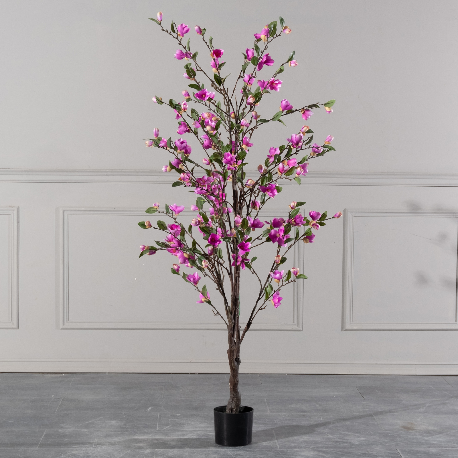Τεχνητό Δέντρο Μανόλια "Grandiflora" Ροζ 70x80x170 εκ.