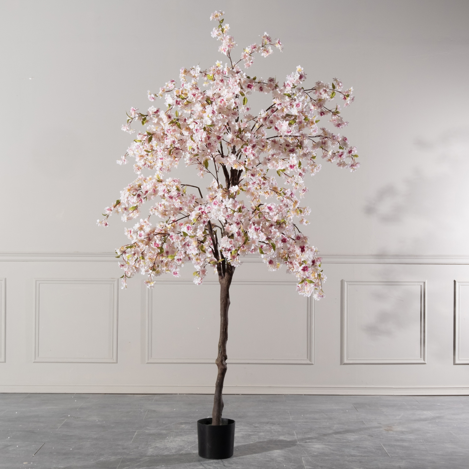 Τεχνητό Δέντρο Κερασιά "Prunus" Ροζ 120x120x220 εκ.