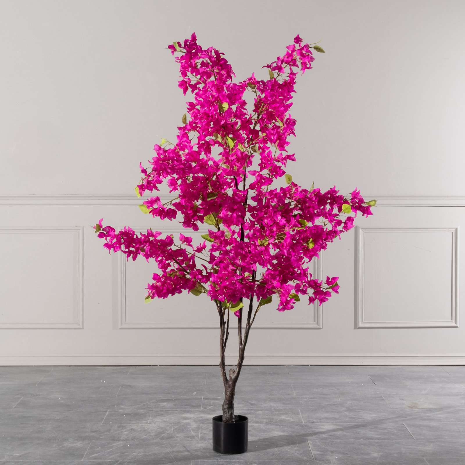 Artificial Bougainvillea Tree "Spectabilis" Fuchsia 75x75x170 cm.